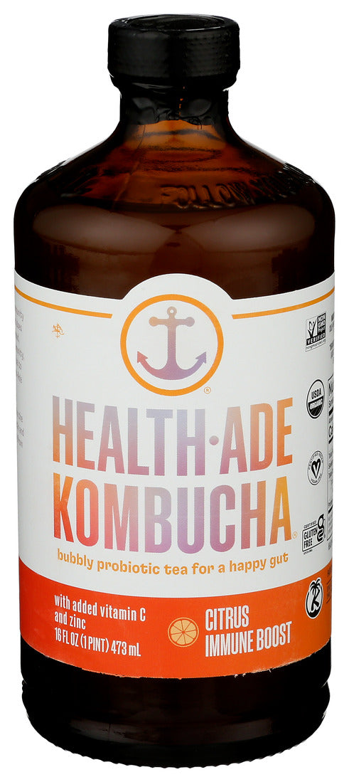 HEALTH ADE KOMBUCHA CITRUS IMMUNE BOOST