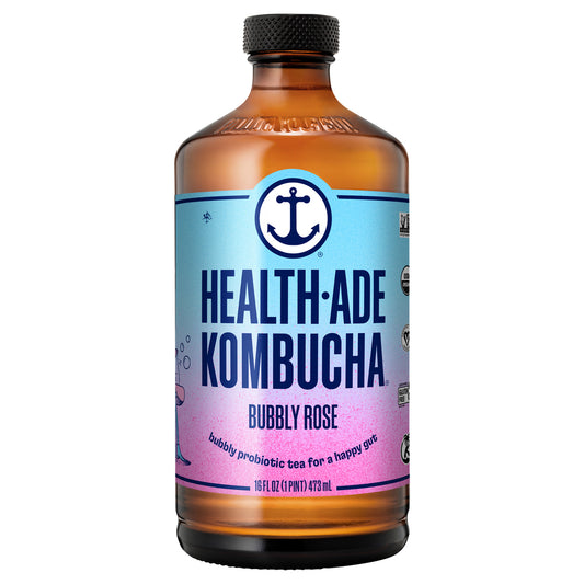 HEALTH ADE  KOMBUCHA BUBBLY ROSE