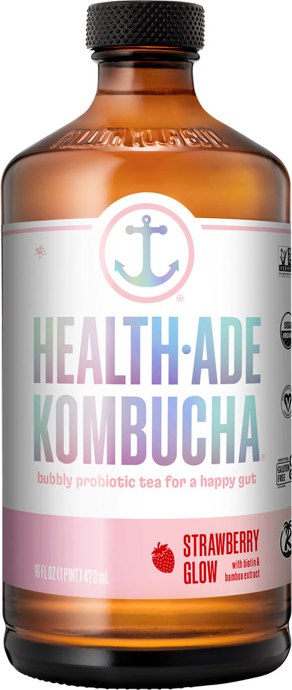 HEALTH ADE KOMBUCHA STRAWBERRY GLOW