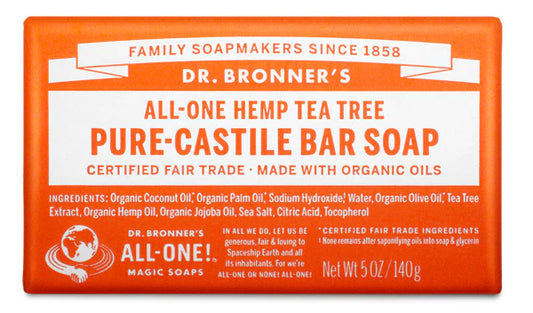 DR.BRONNER SOAP BAR TEA TREE