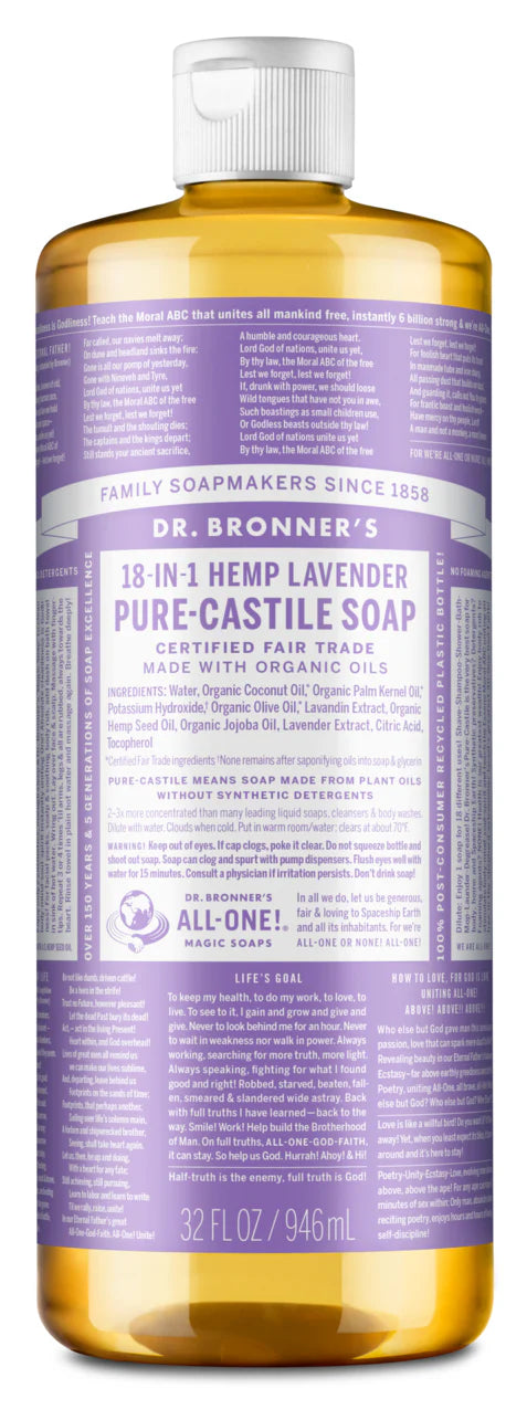 DR.BRONNERS SOAP LIQUID LAVENDER