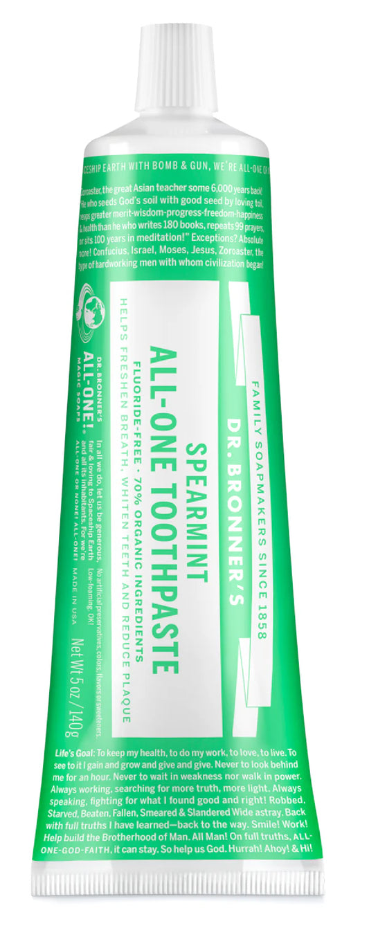 DR.BRONNER TOOTHPASTE SPEARMINT