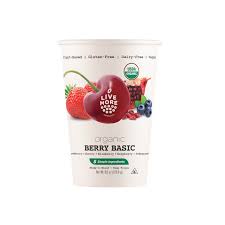 LIVE MORE ORGANIC BERRY BLISS SMOOTHIE CUP